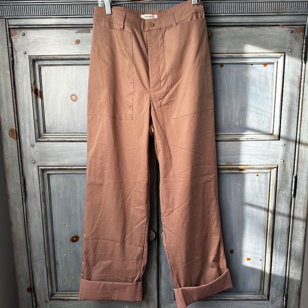 James Street Co The Cuff Pants Size 4 NWT